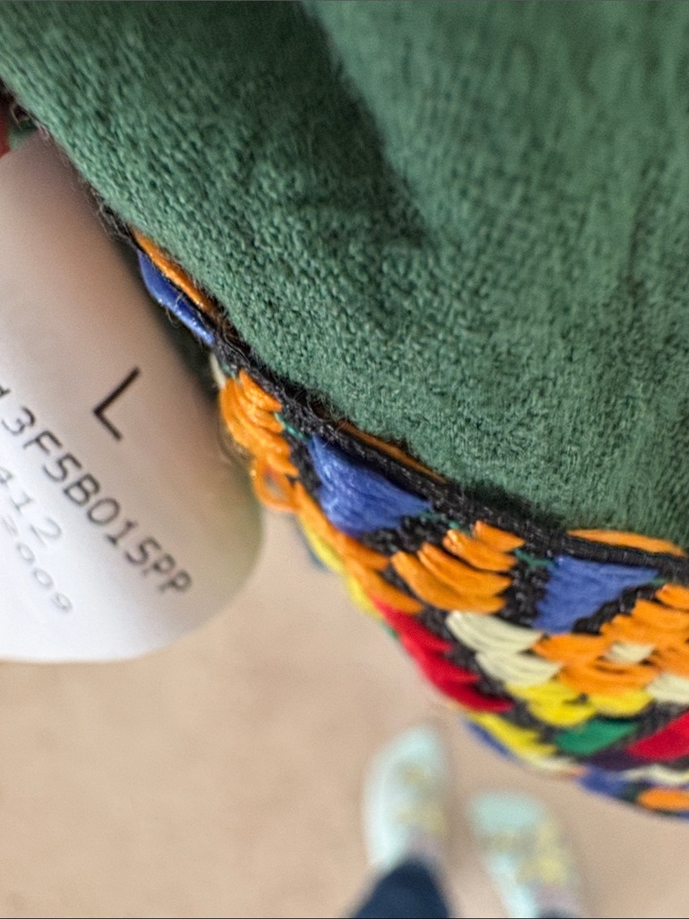 Cupshe Colorful Threads Green Romper - Picture 5 of 9